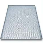 Galvanized Steel Expanded Metal Mesh Thickness 2.7 mm Width 2.44 m Length 3 m