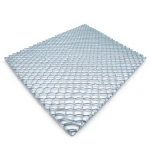 Galvanized Steel Expanded Metal Mesh Thickness 2.7 mm Width 2.44 m Length 3 m