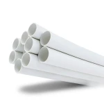 مواسير UPVC مقاس 3 إنش ضغط 8.6 بار سمك 2.74 مم لون أبيض