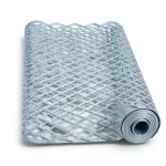 Galvanized Steel Expanded Metal Mesh Thickness 2.7 mm Width 2.44 m Length 4 m