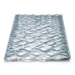 Galvanized Steel Expanded Metal Mesh Thickness 2.7 mm Width 2.44 M Length 5 M