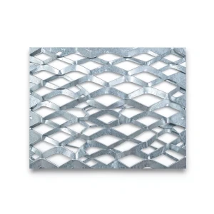 Galvanized Steel Expanded Metal Mesh Thickness 2.8 mm Width 2.44 M Length 1 M