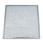 Galvanized Steel Expanded Metal Mesh Thickness 2.8 mm Width 2.44 m Length 3 m