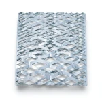 Galvanized Steel Expanded Metal Mesh Thickness 2.8 mm Width 2.44 m Length 3 m
