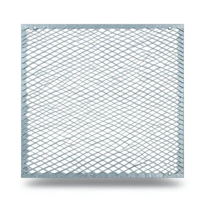 Galvanized Steel Expanded Metal Mesh Thickness 2.8 mm Width 2.44 m Length 4 m