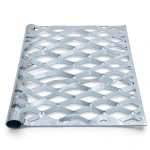 Galvanized Steel Expanded Metal Mesh Thickness 2.7 mm Width 2.44 M Length 1 M