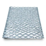 Galvanized Steel Expanded Metal Mesh Thickness 2.8 mm Width 2.44 m Length 6 m