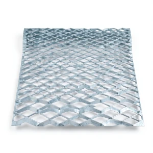 Galvanized Steel Expanded Metal Mesh Thickness 2.8 mm Width 2.44 m Length 7 m
