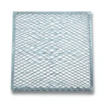 Galvanized Steel Expanded Metal Mesh Thickness 2.7 mm Width 2.44 m Length 4 m