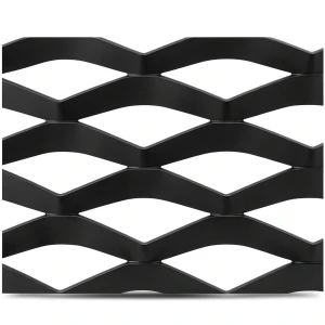 Hot Rolled Black Steel Expanded Metal Mesh Thickness 1.7 mm Width 2.44 m Length 4 m