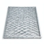 Galvanized Steel Expanded Metal Mesh Thickness 2.7 mm Width 2.44 m Length 7 m