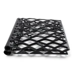 Hot Rolled Black Steel Expanded Metal Mesh Thickness 1.7 mm Width 2.44 m Length 2 m