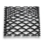 Hot Rolled Black Steel Expanded Metal Mesh Thickness 1.7 mm Width 2.44 m Length 4 m