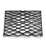 Hot Rolled Black Steel Expanded Metal Mesh Thickness 1.7 mm Width 2.44 m Length 5 m