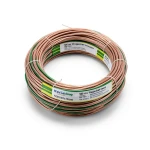 سلك تأريض نحاس مجدول 500 ملم 450/750 فولت معزول PVC لون أصفر/أخضر | مجموعة كابلات الرياض