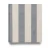 Italian Wallpaper Striped Design 10m x 1.06m, Gray with Beige - Image 1