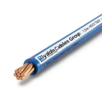 سلك مفرد نحاس مجدول عزل PVC، مقاس 1.5mm، 450/750V، لون أزرق | مجموعة كابلات الرياض