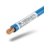 سلك مفرد نحاس مجدول معزول PVC، مساحة مقطع 2.5 ملم، 450/750 فولت، لون أزرق | مجموعة كابلات الرياض