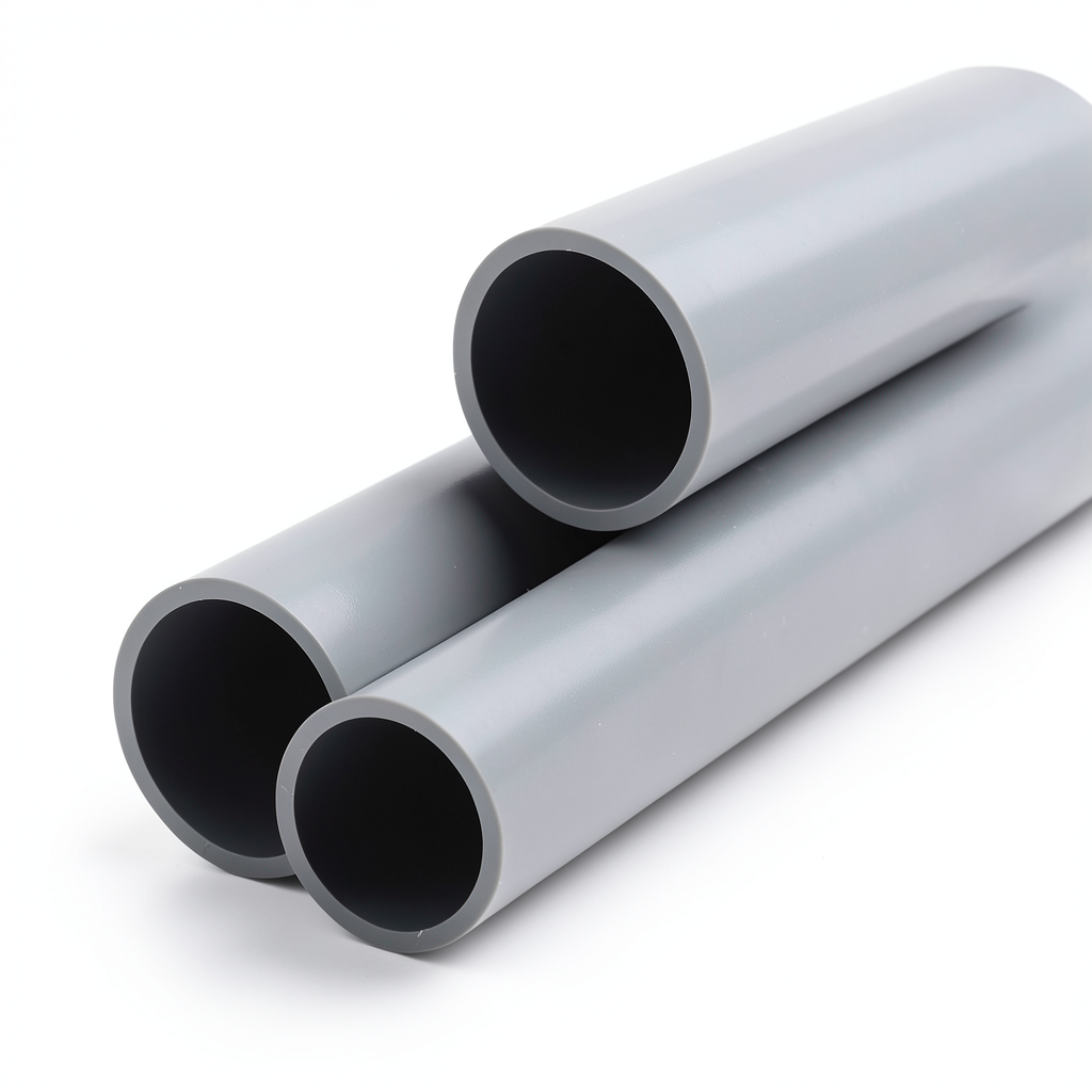 UPVC Pipe Aqtar Najd Class 2 Size 250 mm Thickness 4.9 mm Gray Color