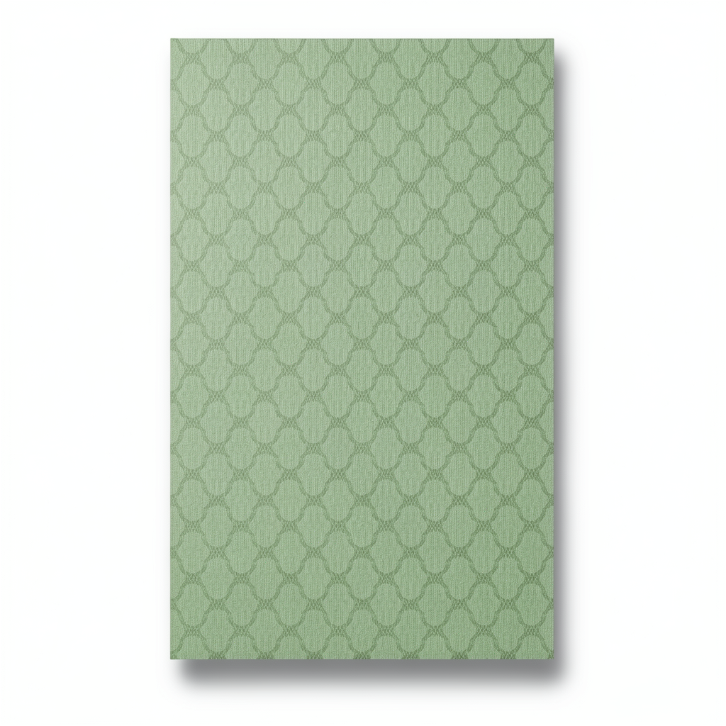 Dutch Patterned Wall Covering Size 10m x 0.53m, Green Color, Model 17353