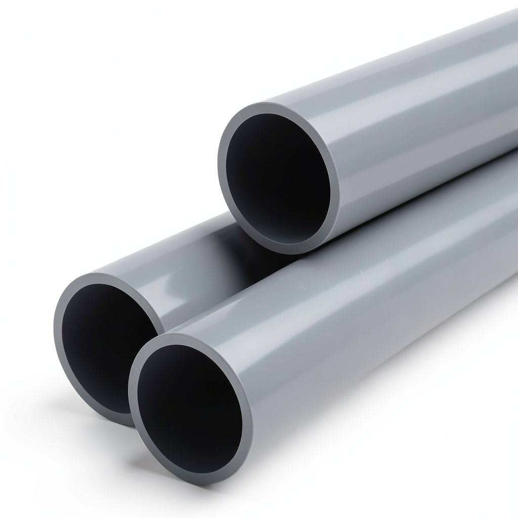 UPVC Pipe Aqtar Najd Class 2 Outside Diameter 315 mm Thickness 6.2 mm Gray
