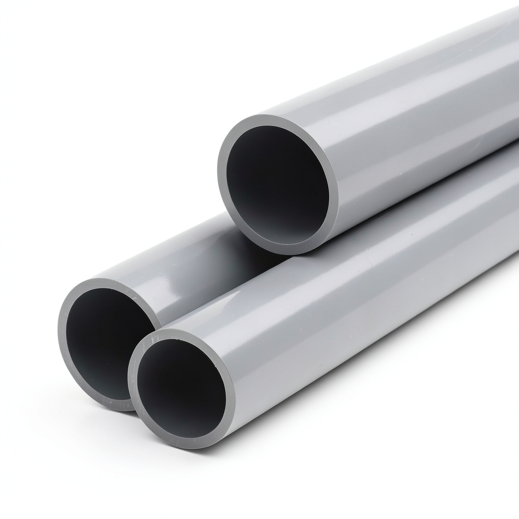UPVC Pipe Aqtar Najd Class 3 Outside Diameter 50 mm Thickness 1.8 mm Gray
