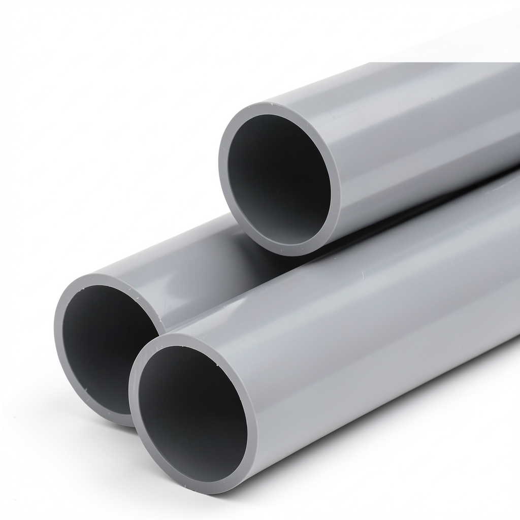 UPVC Pipe Aqtar Najd Class 3 Outside Diameter 75 mm Thickness 2.2 mm Gray