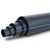 HDPE Polyethylene Pipe PN 19.2 Bar PE 100, 355 mm Diameter, SDR 7.4 Black with Blue Stripes - Image 1