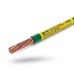 سلك تأريض نحاس مجدول 300 mm2 450/750 فولت معزول PVC أصفر/أخضر | مجموعة كابلات الرياض