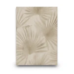 Italian Wallpaper Leaf-Patterned Design 10mx1.06m Beige Color