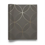 Geometric Wallpaper Dark Beige 10m x 0.73m, Model 45148