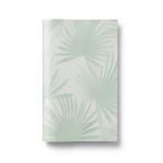 Italian Wallpaper Leaf-Patterned Design 10mx1.06m Pale Green