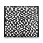 Hot Rolled Black Steel Expanded Metal Mesh Thickness 1.8 mm Width 2.44 m Length 1 m