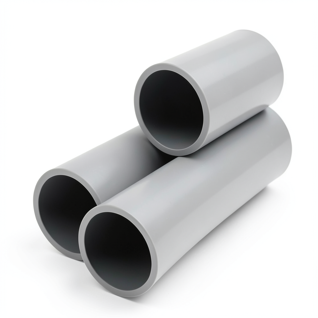 UPVC Pipe Aqtar Najd Class 2 Outside Diameter 160 mm Thickness 3.2 mm Gray