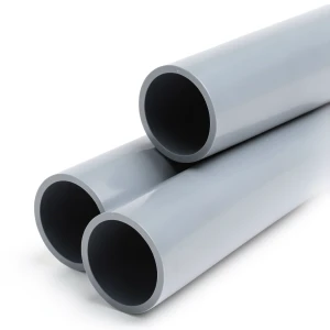 UPVC Pipe Aqtar Najd Class 2 Outside Diameter 180 mm Thickness 3.6 mm Gray