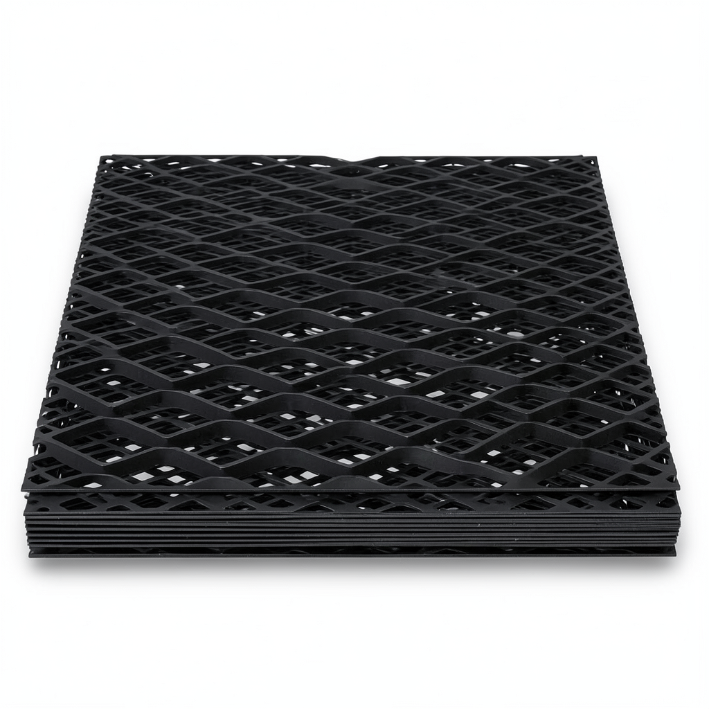 Hot Rolled Black Steel Expanded Metal Mesh Mazyoon 1.8 mm Thickness 2.44 m Width 2 m Length