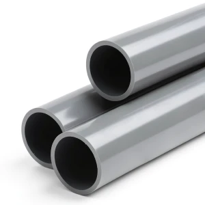 UPVC Pipe Aqtar Najd Class 2 Outside Diameter 400 mm Thickness 7.9 mm Gray