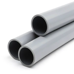 UPVC Pipe Aqtar Najd Class 2 Outside Diameter 500 mm Thickness 9.8 mm Gray