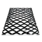 Hot Rolled Black Steel Expanded Metal Mesh 1.8 mm Thickness 7m Length 2.44m Width
