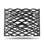 Hot Rolled Black Steel Expanded Metal Mesh Thickness 2 mm Width 2.44 m Length 1 m