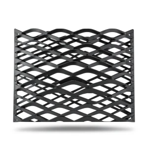 Hot Rolled Black Steel Expanded Metal Mesh Thickness 2 mm Width 2.44 m Length 1 m