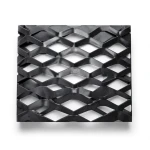 Hot Rolled Black Steel Expanded Metal Mesh Mazyoon 1.8 mm Thickness 2.44 m Width 2 m Length