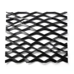 Hot Rolled Black Steel Expanded Metal Mesh Thickness 1.8 mm Width 2.44 m Length 3 m