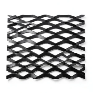 Hot Rolled Black Steel Expanded Metal Mesh Thickness 1.8 mm Width 2.44 m Length 3 m