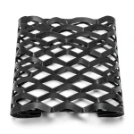 Hot Rolled Black Steel Expanded Metal Mesh 2 mm Thick 2.44m Width 5m Length