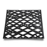 Mazyoon Hot Rolled Black Steel Expanded Metal Mesh 2mm Thickness 2.44m x 4m Bait Al Tatawor