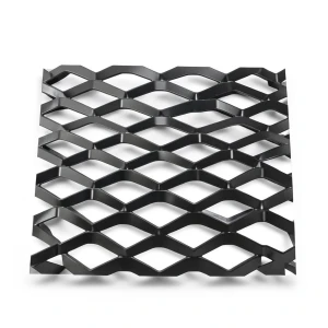 Hot Rolled Black Steel Expanded Metal Mesh Thickness 1.8 mm Width 2.44 m Length 5 m
