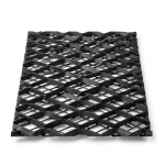 Hot Rolled Black Steel Expanded Metal Mesh Mazyoon 1.8 mm Thickness 2.44 m Width 6 m Length