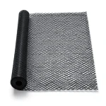 Hot Rolled Black Steel Expanded Metal Mesh 2 mm Thickness 7 m Length 2.44 m Width