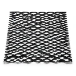 Hot Rolled Black Steel Expanded Metal Mesh Thickness 2 mm Width 2.44 m Length 2 m